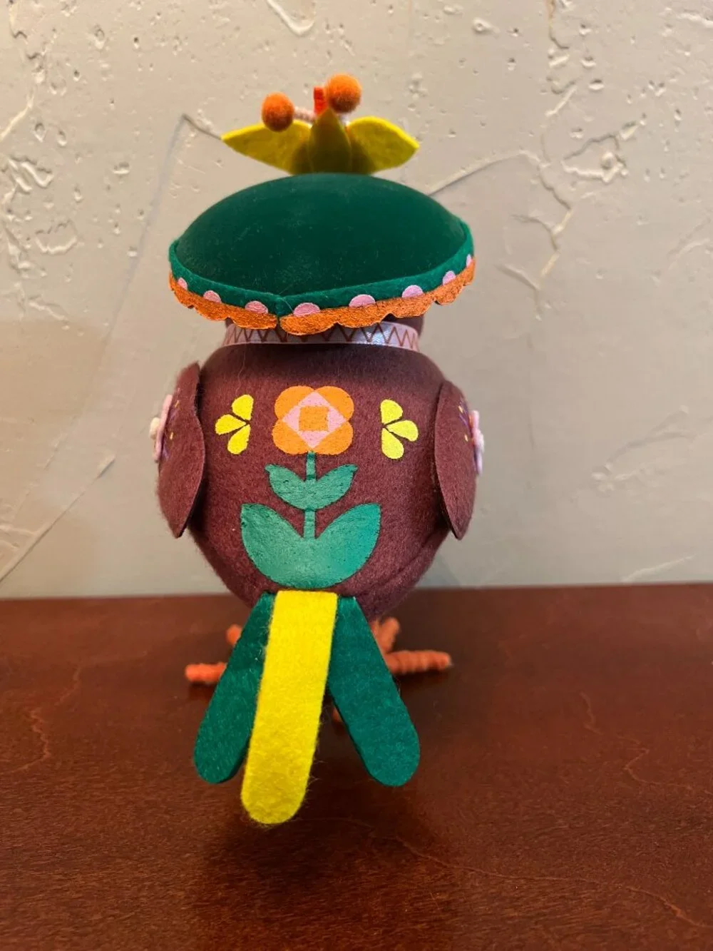 Target Lindoro Bird 2025 Fiesta Day of the Dead Decorative Felt Bird Figurine